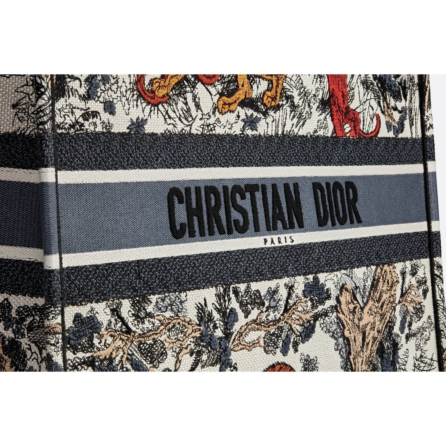 【DIOR】入手困難！セレブ芸能人御用達・ロゴ アニマル 刺繍 バッグ トート 選べる4色