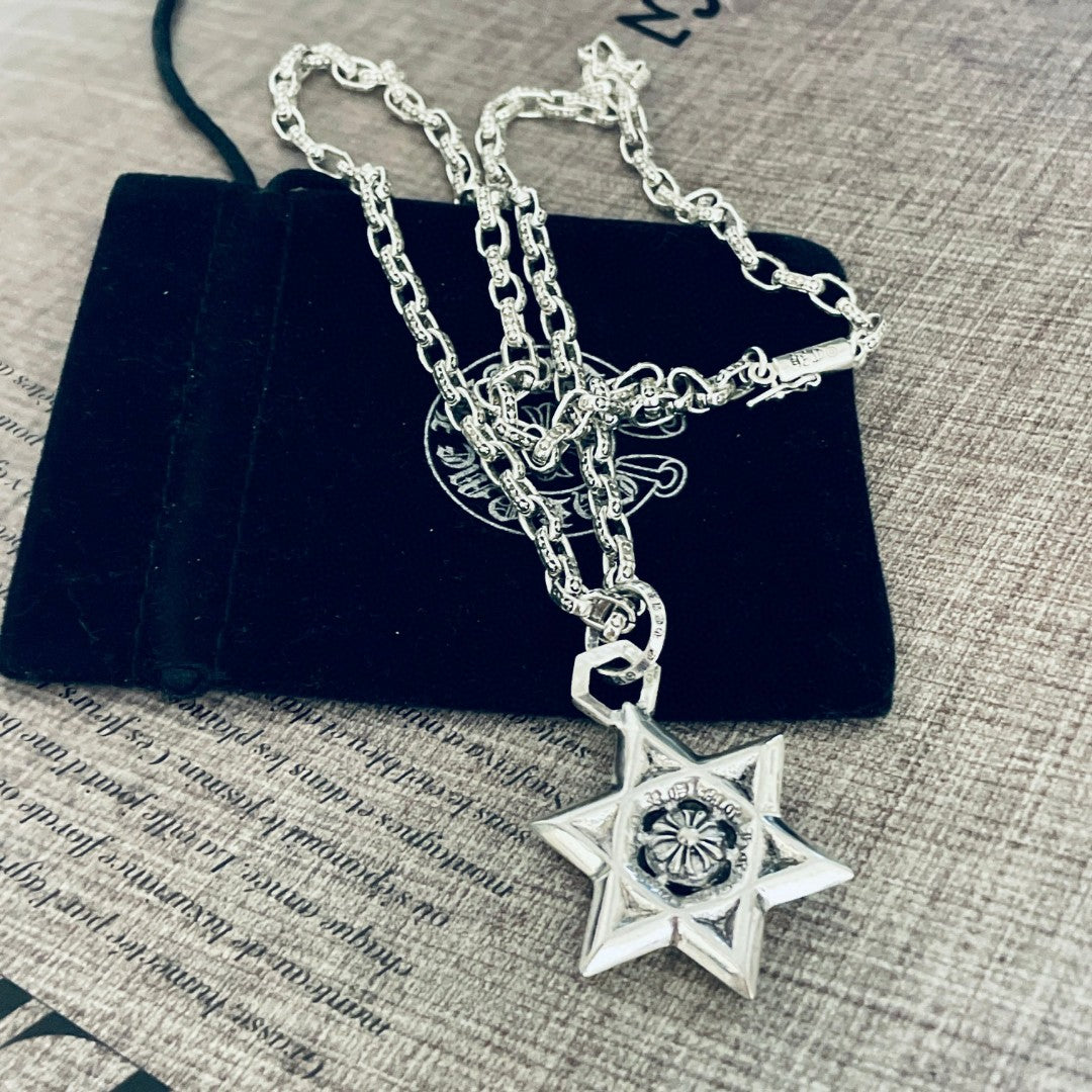 【Chrome Hearts】ネックレス、新しいネックレス万能シンプルファッションオーナメント11