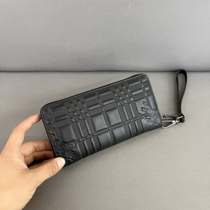 【BURBERRY 公式 旗艦店】 バーバリー クラッチバッグ 当日出荷 好評に付き再入荷！21*11CM