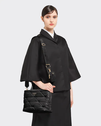 プラダ システム ナッパレザー パッチワーク トートバッグ