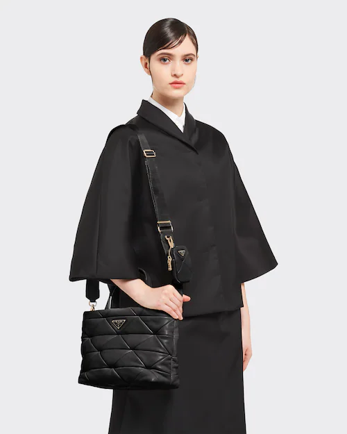 プラダ システム ナッパレザー パッチワーク トートバッグ