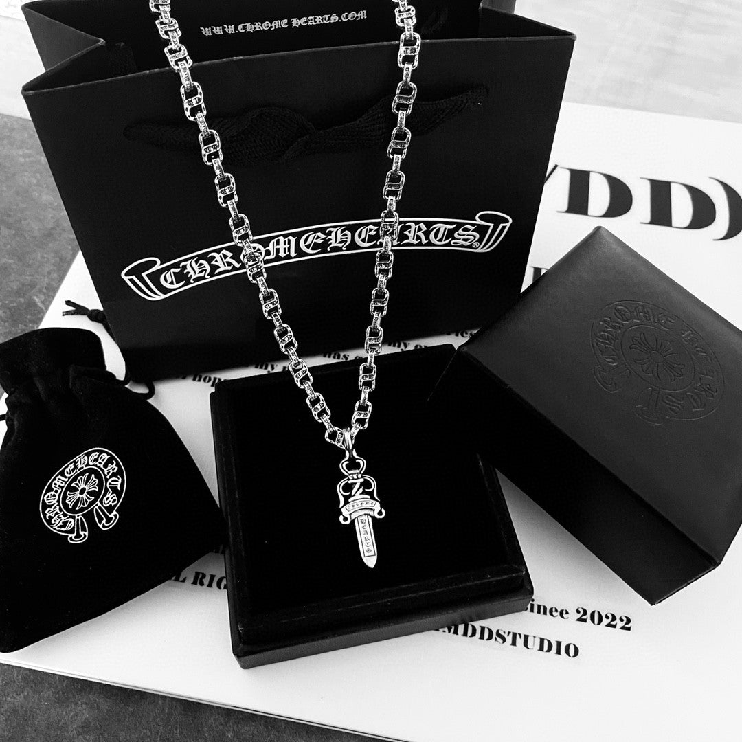 【CHROME HEARTS】ネックレス、新しいネックレス万能シンプルファッションオーナメント
