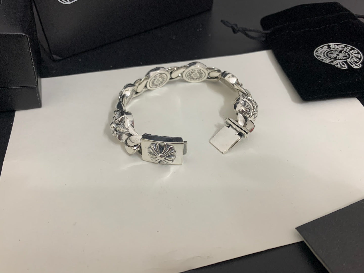 【 CHROME HEARTS 】ブレスレット、ファッションシンプルなスタイル