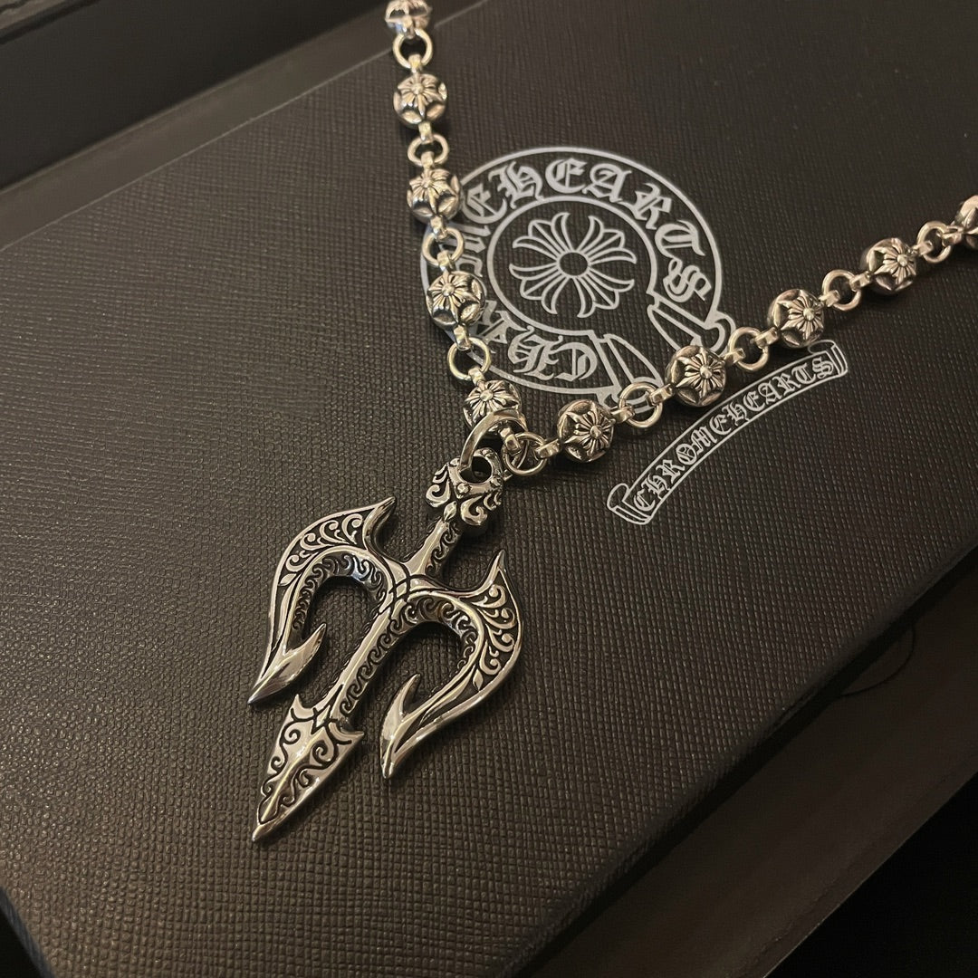 【CHROME HEARTS】ネックレス、新しいネックレス万能シンプルファッションオーナメント