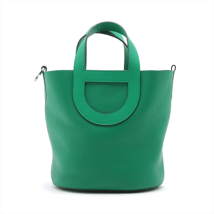 エルメス インザループ23 トリヨンクレマンス×ヴォースイフト ヴェールヴェルティゴ シルバー金具