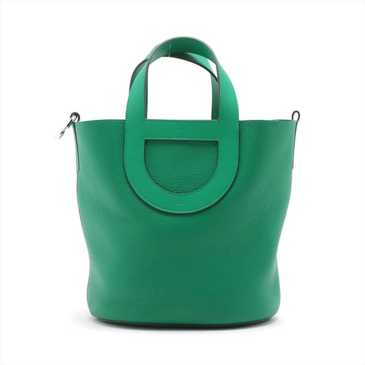 エルメス インザループ23 トリヨンクレマンス×ヴォースイフト ヴェールヴェルティゴ シルバー金具