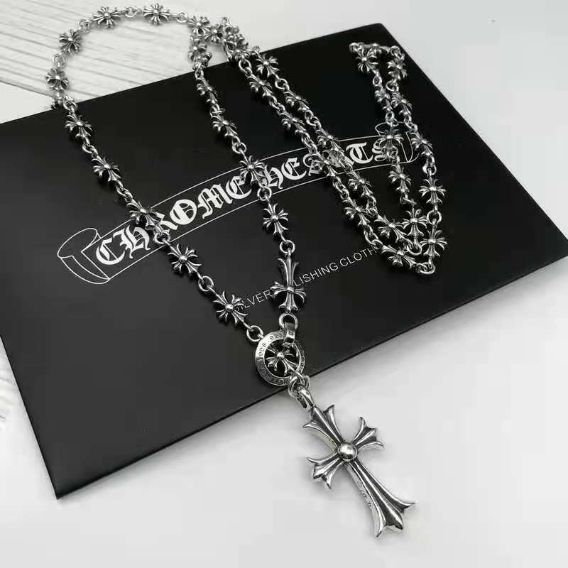 Chrome Hearts (クロムハーツ) クロス ネックレス 70cm