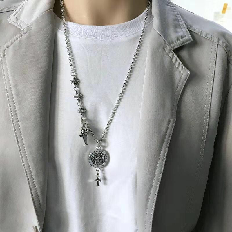 Chrome Hearts クロムハーツ エンジェルメダル ネックレス