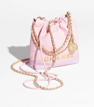 ★可愛すぎるカラー♪【CHANEL】CHANEL22 ハンドバッグ★