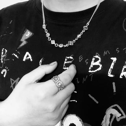 【Chrome Hearts】ネックレス、新しいネックレス万能シンプルファッションオーナメント 男女兼用