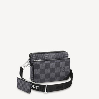 【大人気☆】LouisVuitton×トリオ・メッセンジャー バッグ N50027 N50017