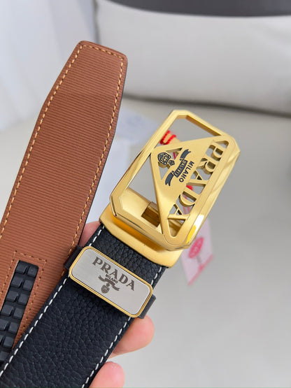 【PRADA】(プラダ) 3.5cmベルト メンズ