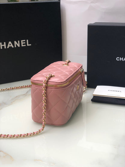 Chanel Classic Vanity 22C Bag with Chain AP2303