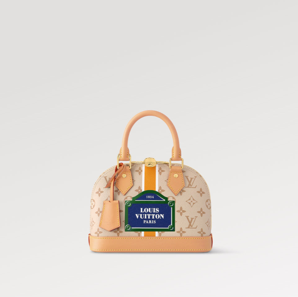 国内発送 新作 Louis Vuitton アルマ BB ハンドバック オレンジ