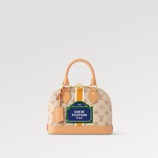 国内発送 新作 Louis Vuitton アルマ BB ハンドバック オレンジ