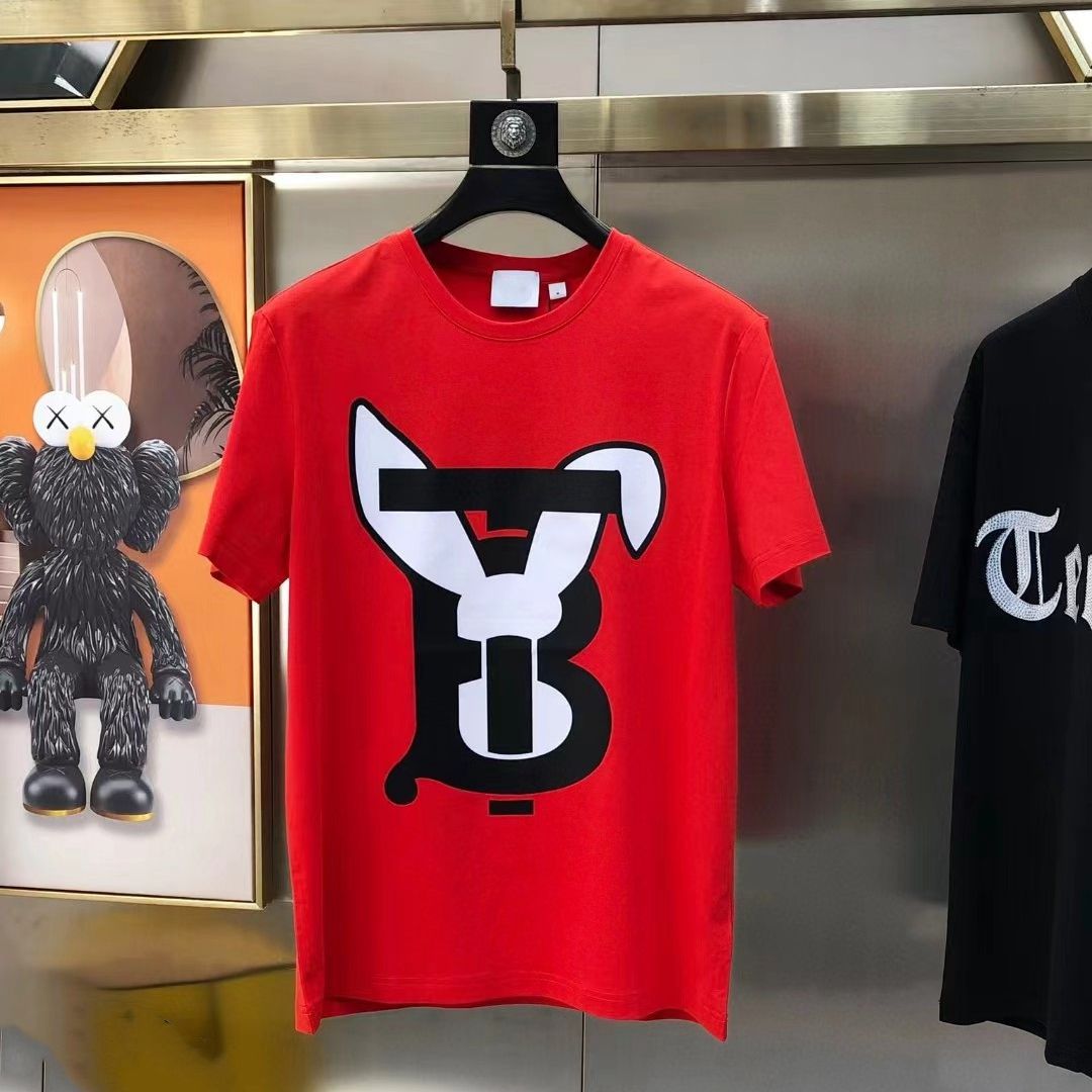 🔥2 つのうち 1 つが無料になります🔥🔥【Burberry】バーバリー )半袖 男女兼用、ご好評に付き再入荷！