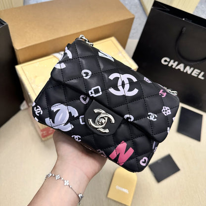 【CHANEL】トップハンドル チェーン　ミニバッグ