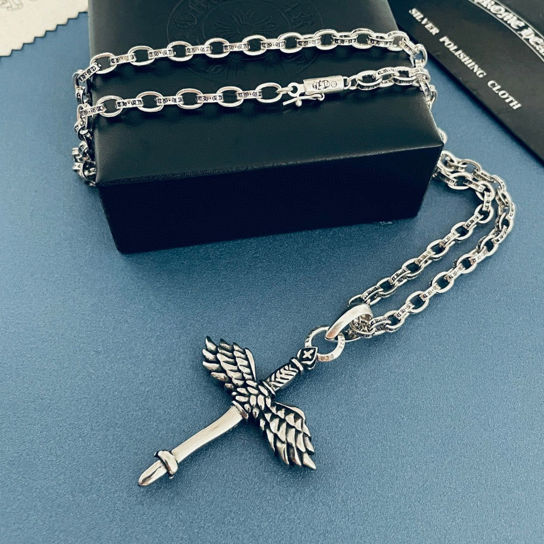 【CHROME HEARTS】ネックレス、新しいネックレス万能シンプルファッションオーナメント