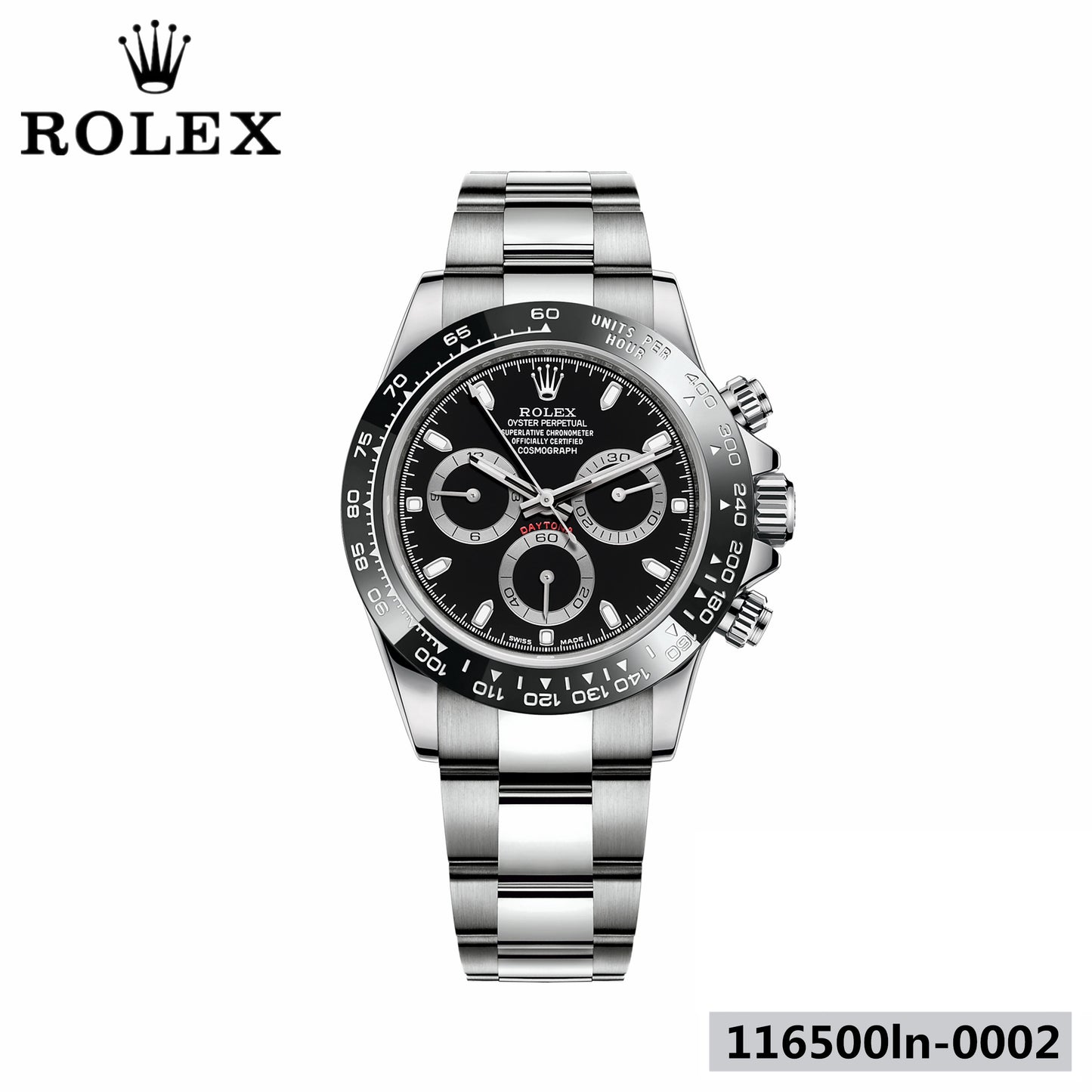 コスモグラフ デイトナ オイスター 40 mm オイスタースチール