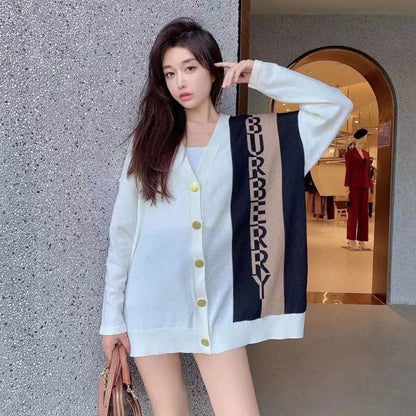 🥼Burberry カーディガンセーター【50%オフ+送料無料】