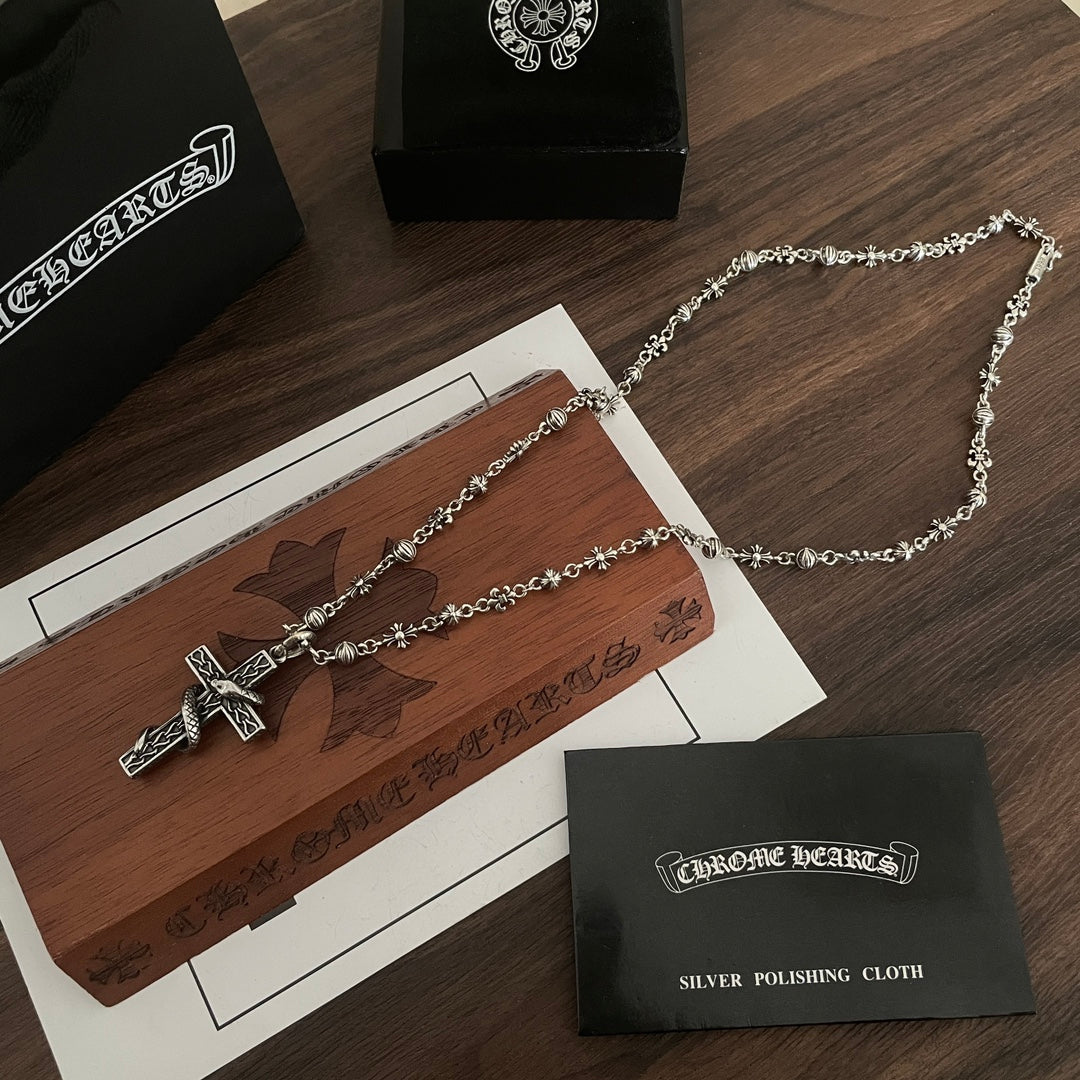 【CHROME HEARTS】ネックレス、新しいネックレス万能シンプルファッションオーナメント