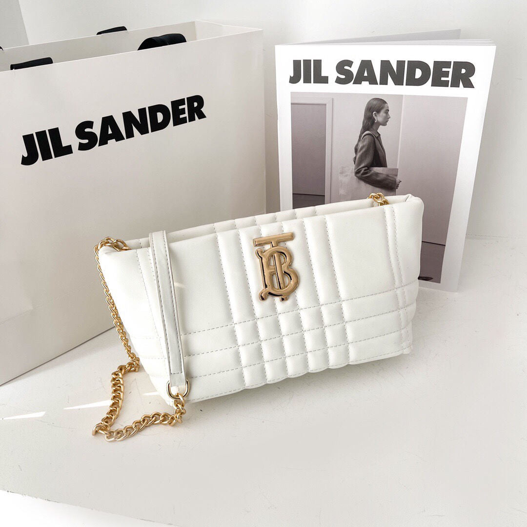 BURBERRY👜レディースファッション刺繡ワンショルダーバッグ