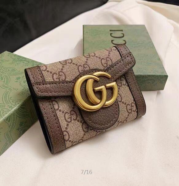 グッチの最新シリーズの小さな財布