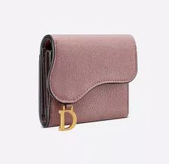 【ディオール】SADDLEサドルロータスウォレット☆レザーミニ財布