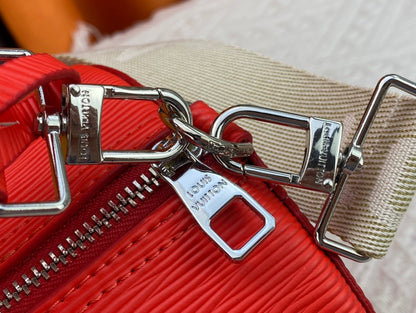 Louis Vuitton◇SoftPolochon ソフト筒型バッグ M46691