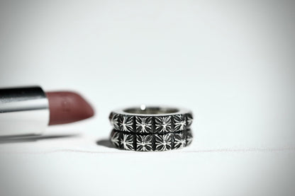 【Chrome Hearts】 男性と女性のためのクロエハートファッションパーソナリティリング