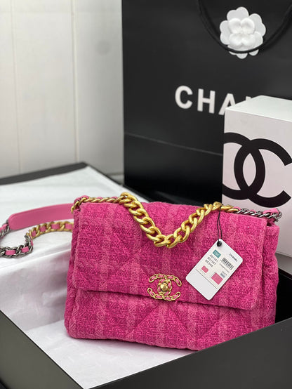 CHANEL 19 LARGE HANDBAG AS1161