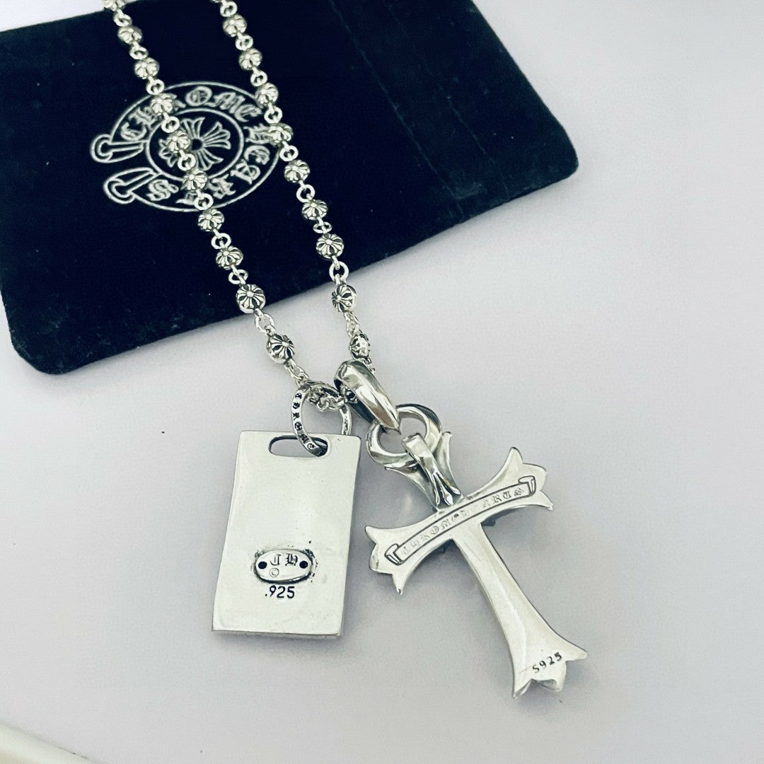 【Chrome Hearts】ネックレス、新しいネックレス万能シンプルファッションオーナメント 男女兼用