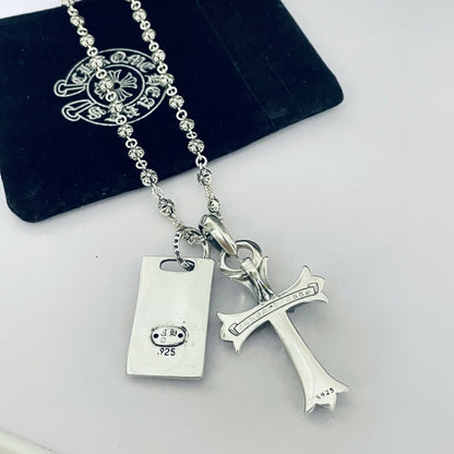 【Chrome Hearts】ネックレス、新しいネックレス万能シンプルファッションオーナメント 男女兼用