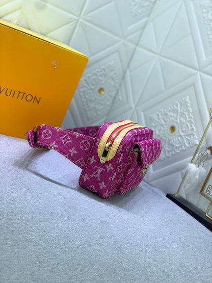 LouisVuitton モデニムベルトバッグ M95347