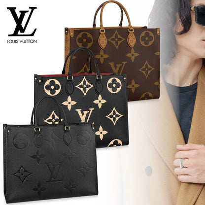 【Louis Vuitton】ルイヴィトン オンザゴー GM A4収納可 41 x 34 x 19 cm