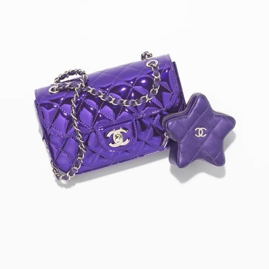 2024 CRUISE CHANEL ミニフラップバッグ＆スターコインケース付