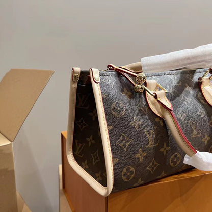 L&v Popincourt Haut ゴールデンボール 三角バッグ