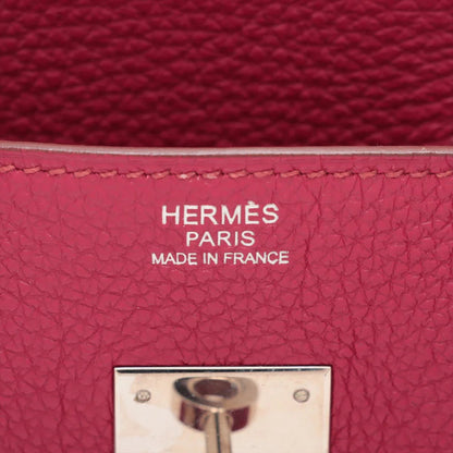 エルメス バーキン30 トゴ ルビー シルバー金具