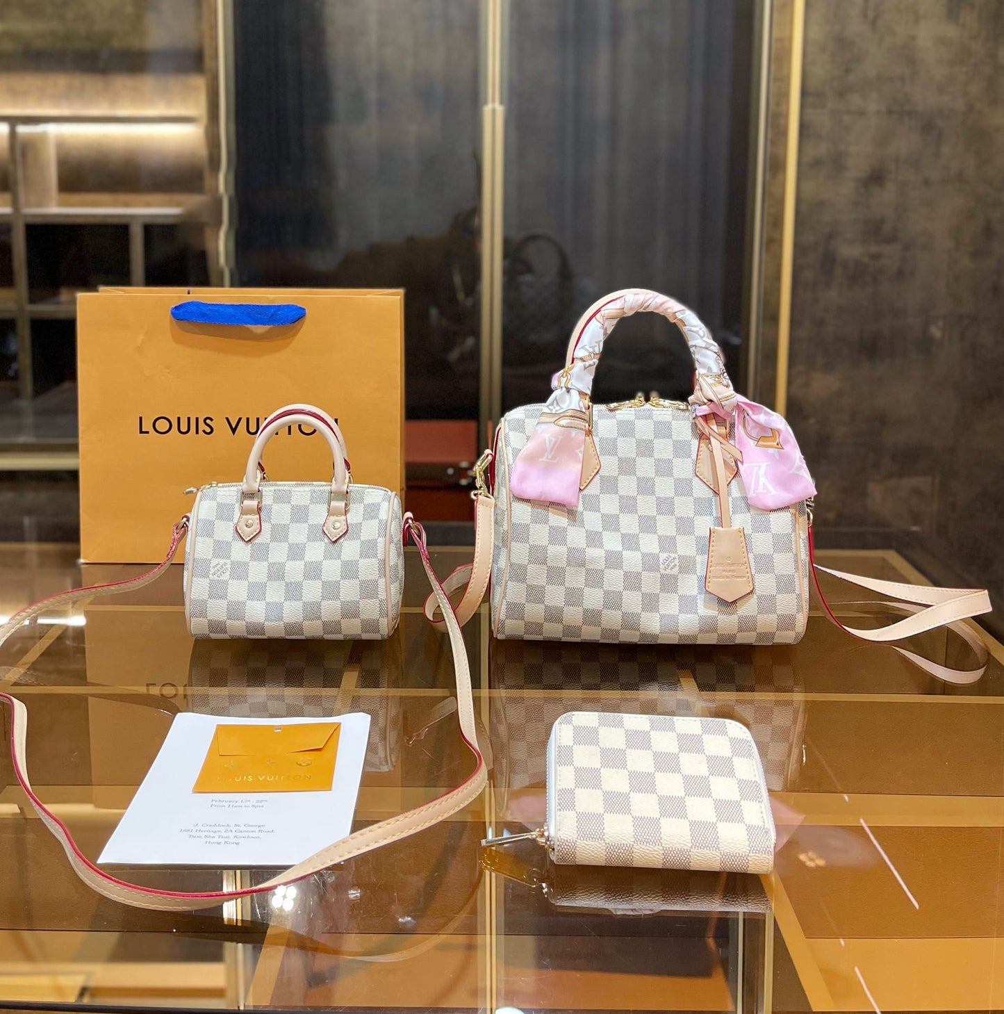 【すぐ届く】ルイヴィトン☆定番人気☆LOUISVUITTON 3点セット お得