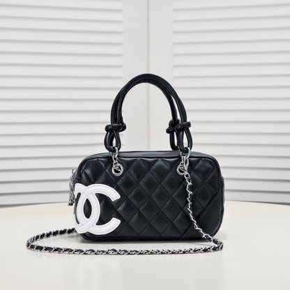 CHANEL A9117 SMALL bowling bag