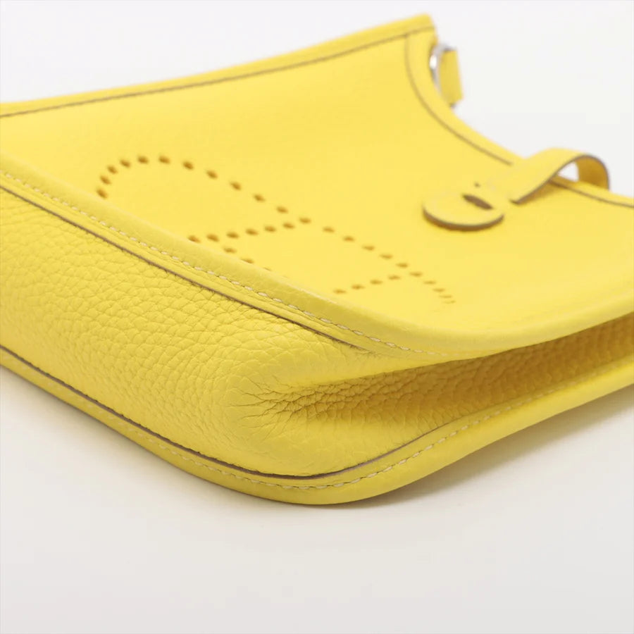 エルメス エブリンTPM トリヨンクレマンス ライム シルバー金具