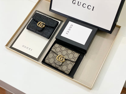 Gucci グッチ/ GGマーモントキルテイング ミニ財布/ 二つ折り