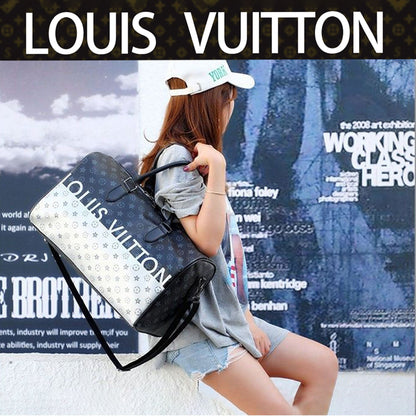 【50％割引 配送無料】【人気】LV★大容量トラベルバッグ★オールマッチラゲッジバッグ