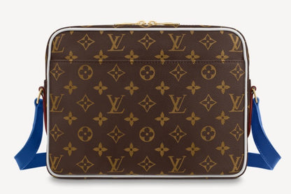 ♯LVXNBA*レア*【Vuitton】入手困難！上品スポーティ☆MESSENGER M45584M45583