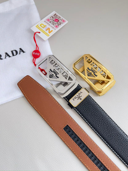 【PRADA】(プラダ) 3.5cmベルト メンズ