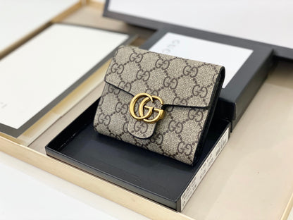Gucci グッチ/ GGマーモントキルテイング ミニ財布/ 二つ折り