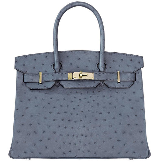 【HERMES】エルメス バーキン 30cm オーストリッチ ゴールド金具