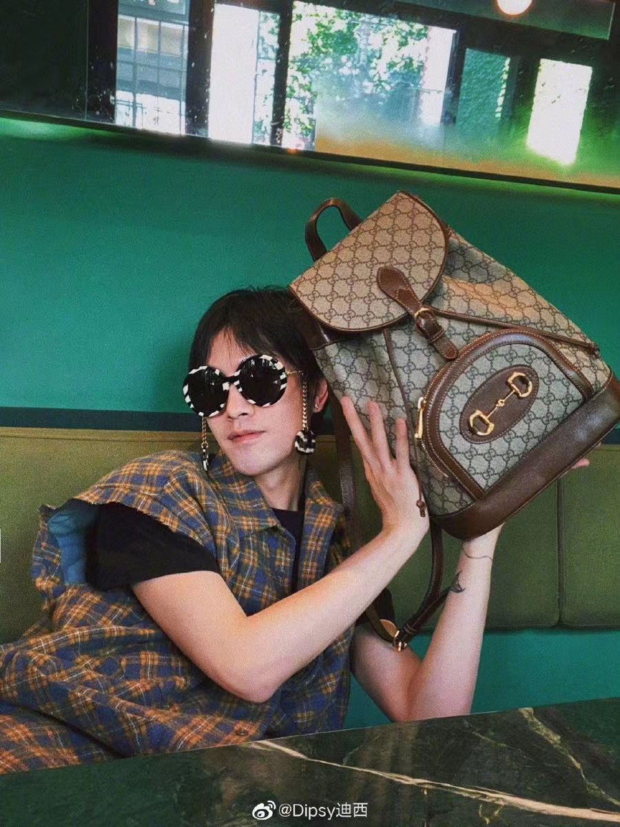 GG(グッチ) 1955 Horsebit バックパックBackpack GG Premium Canvas