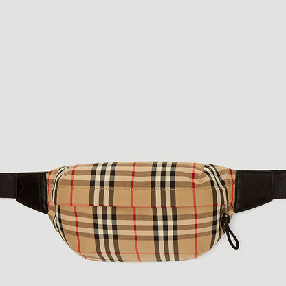 【完売必至】BURBERRY バーバリー チェックベルトバッグ
