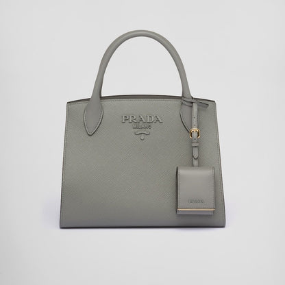 ★PRADA直営店★モノクローム スモール サフィアーノ バッグ
